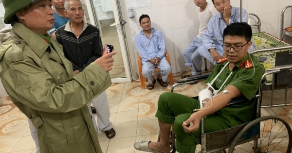 Quảng Bình: Bắt đối tượng ngáo đá chém đứt gân cánh tay một Phó trưởng công an phường