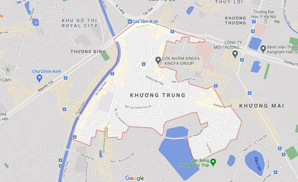 Ba đường sẽ mở theo qui hoạch ở phường Khương Trung, Thanh Xu&acirc;n, H&agrave; Nội - Ảnh 1.