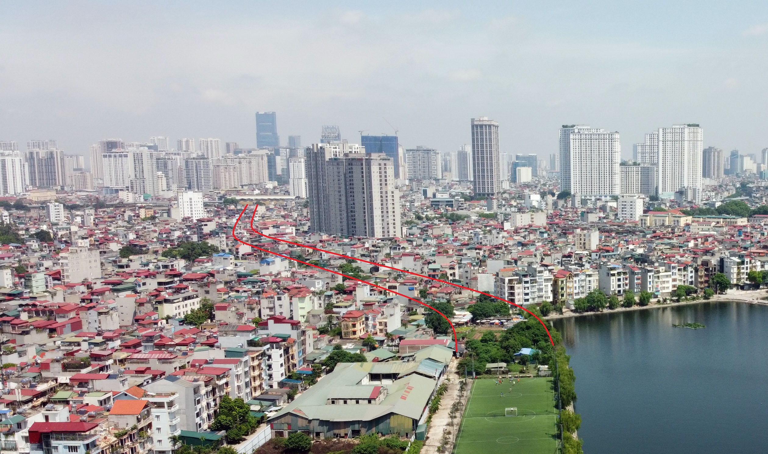 Ba đường sẽ mở theo qui hoạch ở phường Khương Trung, Thanh Xu&acirc;n, H&agrave; Nội - Ảnh 4.