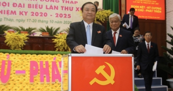 Danh sách Ban chấp hành Đảng bộ tỉnh Đồng Tháp khóa XI nhiệm kỳ 2020 - 2025