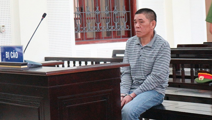 Bị cáo Trần Đình Luyến.