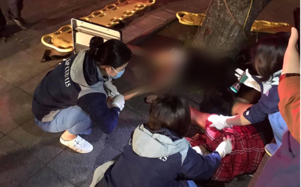 Hiện trường vụ việc tr&ecirc;n