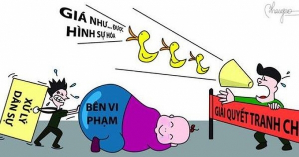 Biến tướng “hình sự hóa dân sự”