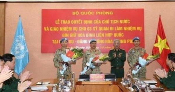 Giao nhiệm vụ cho các “Sứ giả” hòa bình Liên Hợp quốc