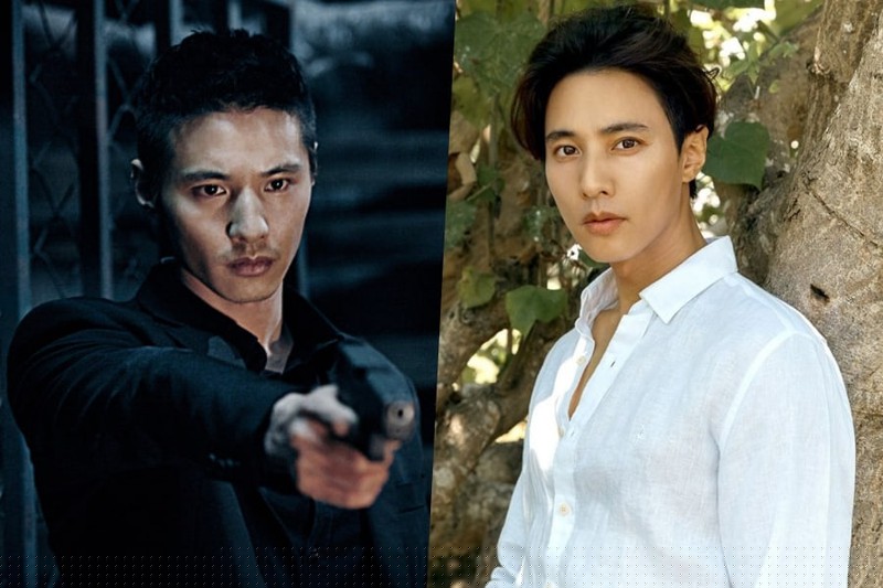 Vẻ ngoài trẻ trung của Won Bin. 