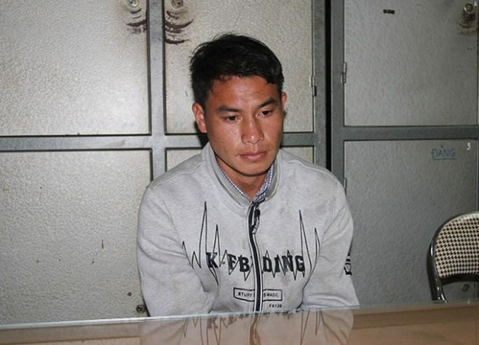 Nghi phạm hiếp dâm, giết người Lý Láo Lủ tại cơ quan công an