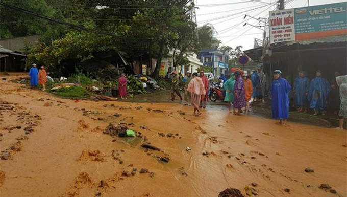 Sạt lở tại Phước Sơn (tỉnh Quabhr Nam)
