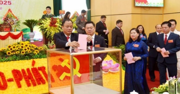 Danh  sách Ban thường vụ Tỉnh uỷ Bắc Kạn nhiệm kỳ 2020-2025