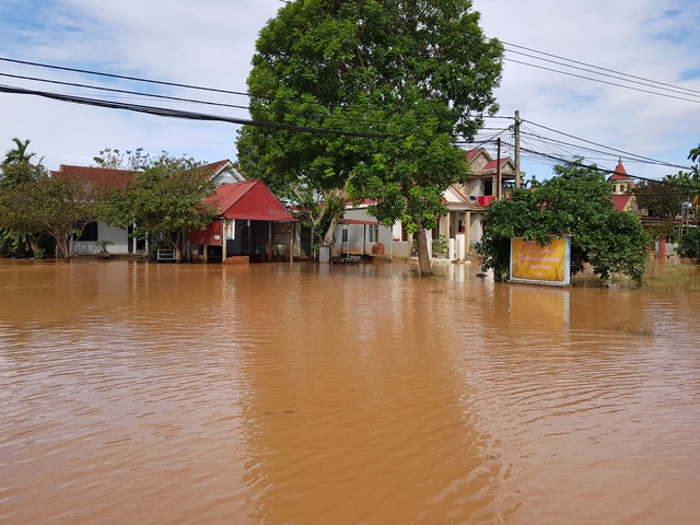 Người dân sống ven sông Thạch Hãn lần thứ 5 chịu đựng cảnh ngập lụt nặng nề trong tháng này.