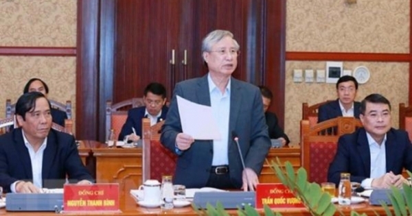 Thường trực Ban Bí thư Trần Quốc Vượng yêu cầu bảo đảm phục vụ tốt Đại hội Đảng XIII