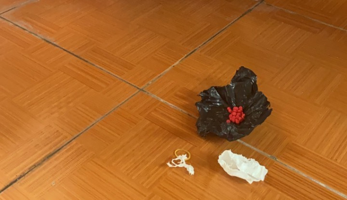 Tang vật thu giữ tại nhà Thủy khi khám xét