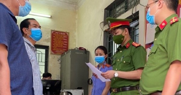 Hàng loạt cán bộ, nguyên cán bộ tại huyện Quỳnh Lưu bị khởi tố