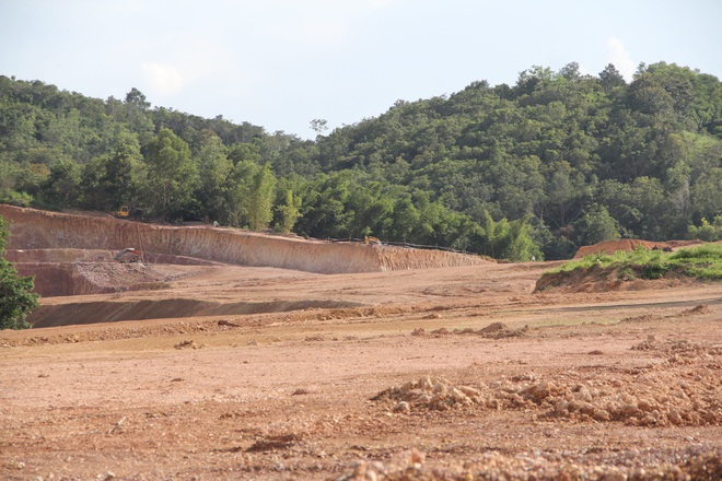 Với hành vi vi phạm, chủ đầu tư đã bị UBND tỉnh xử phạt 170 triệu đồng (Ảnh: Mai Nguyên).