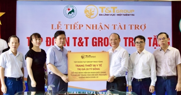 T&T Group tài trợ 20 tỷ đồng giúp Bệnh viện Đức Giang lập trung tâm ICU chống dịch COVID-19