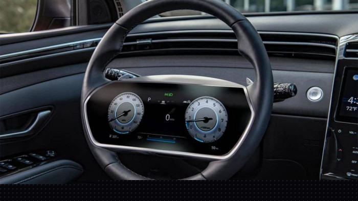 Hyundai nộp bằng sáng chế cho việc gắn màn hình trên vô lăng trước mặt người lái