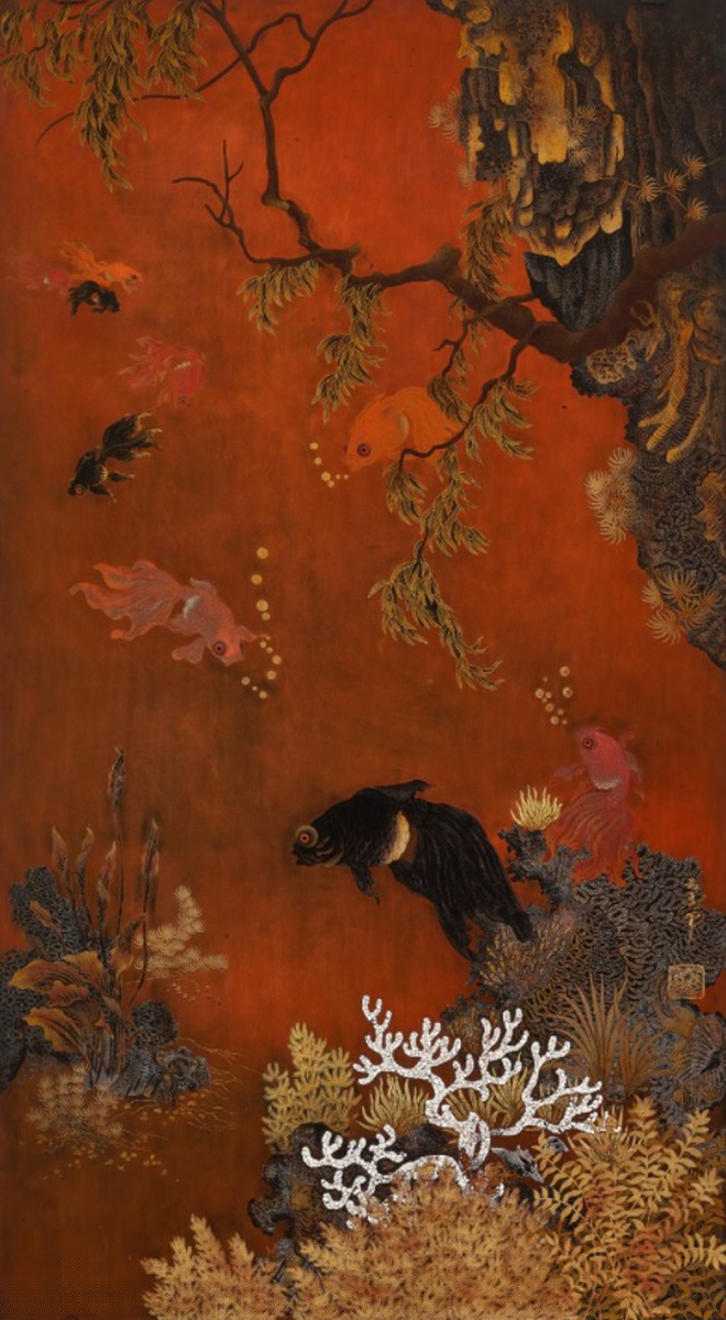 Bức tranh sơn m&agrave;i