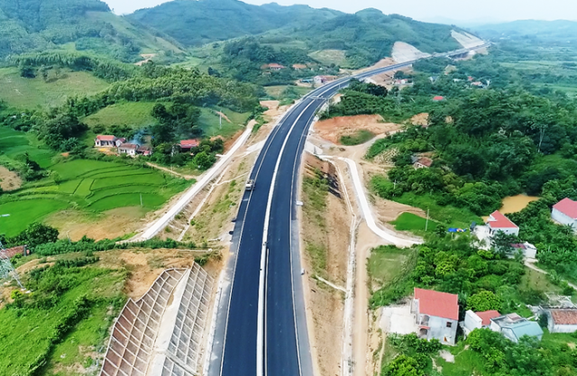 Cao tốc Bắc Giang - Lạng Sơn. (Ảnh: Sở Tài Chính Lạng Sơn)