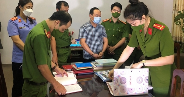 Bắt loạt lãnh đạo và nhân viên Công ty Cổ phần  môi trường và quản lý đô thị Tuyên Quang