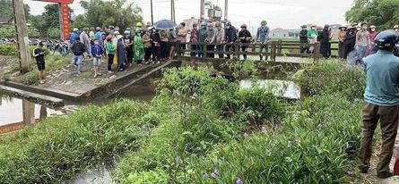 Hiện trường nơi xảy ra vụ việc.