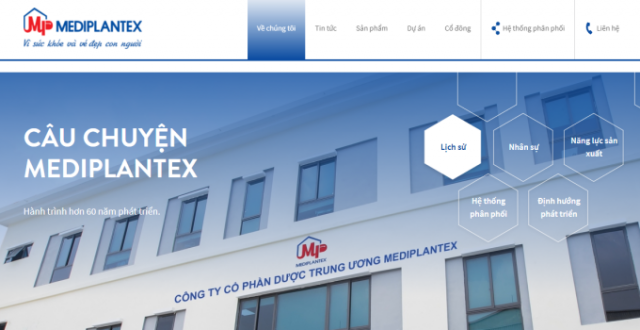 Công ty cổ phần Dược Trung Ương Mediplantex bị xử phạt 300 triệu đồng