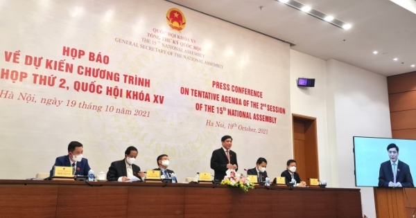 Quốc hội sẽ thông qua 2 dự án Luật, xem xét cho ý kiến 5 dự án Luật tại kỳ họp thứ 2