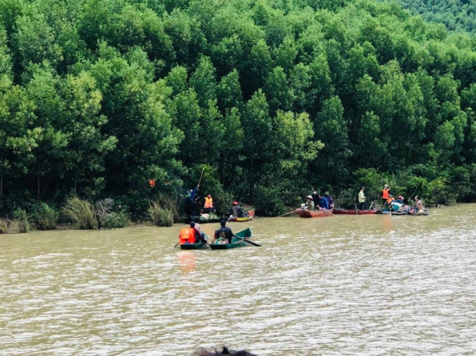 Sau 3 ngày nỗ lực tìm kiếm, thi thể anh T.Đ.N. đã được tìm thấy.