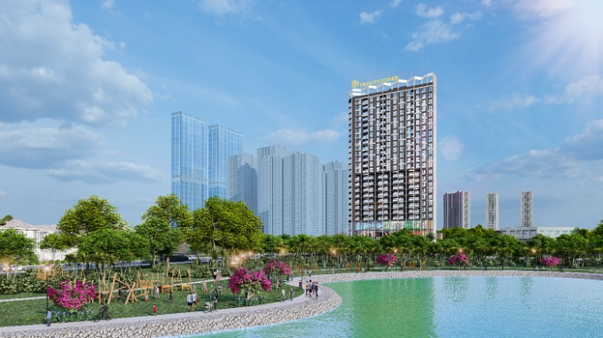 C&aacute;c dự &aacute;n với khoảng kh&ocirc;ng xanh m&aacute;t, gần hồ được nhiều kh&aacute;ch h&agrave;ng lựa chọn