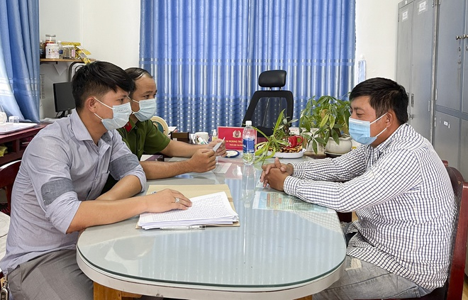 Đối tượng Còn tại cơ quan Công an.