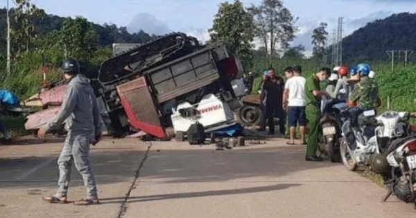 Nổ lốp máy cày khiến nam thanh niên tử vong tại chỗ