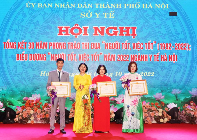 3 cá nhân được biểu dương ''Người tốt, việc tốt'' cấp TP.