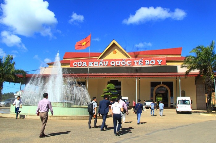 Khu kinh tế cửa khẩu Quốc tế Bờ Y. Ảnh Internet