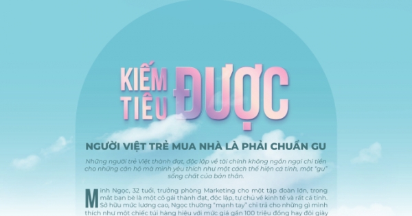 Kiếm được tiêu được, người Việt trẻ mua nhà là phải chuẩn gu