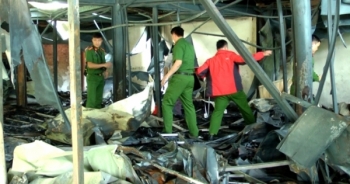 Một Homstay ở Hà Giang bị lửa thiêu rụi