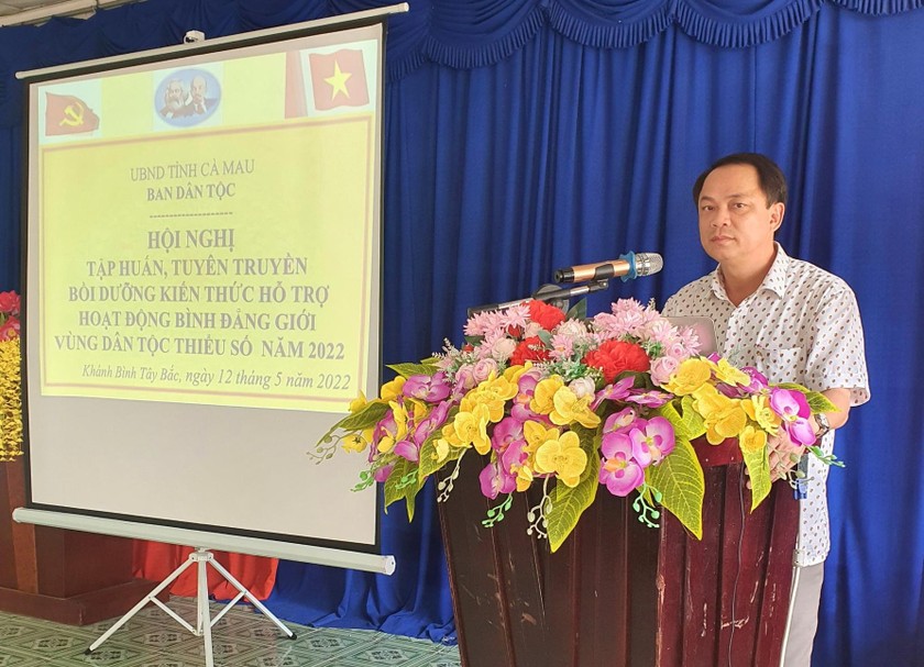 &Ocirc;ng Nguyễn Duy Trường, Ban D&acirc;n tộc tỉnh C&agrave; Mau s&aacute;ng tạo trong tuy&ecirc;n truyền vận động đồng b&agrave;o thiểu số ảnh 2