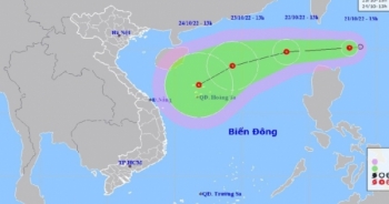 Ngày mai, Biển Đông lại có áp thấp nhiệt đới