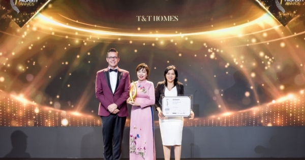 T&T Homes được vinh danh Nhà phát triển bất động sản đột phá nhất Việt Nam 2022