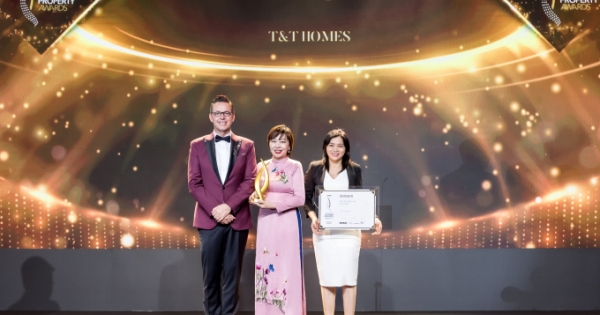 T&T Homes được vinh danh Nhà phát triển bất động sản đột phá nhất Việt Nam 2022