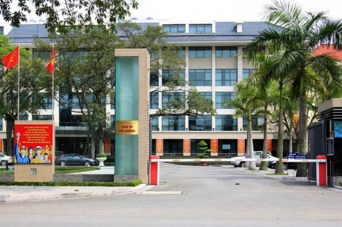 Trụ sở Tỉnh ủy Hải Dương. (Ảnh: VOV).