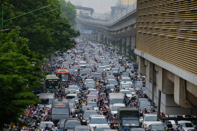 Dự kiến, việc thu phí ô tô vào nội đô sẽ được thực hiện trong năm 2024, mức cao nhất 100.000 đồng mỗi xe.