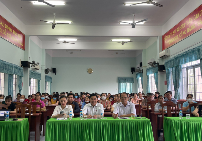 Toàn cảnh buổi hội nghị.