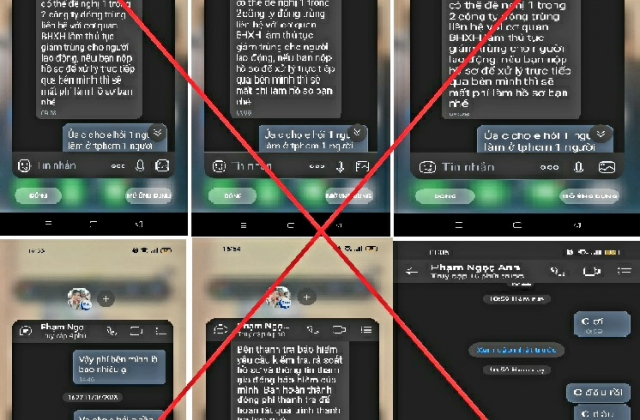 Thêm trường hợp bị lừa khi làm thủ tục BHXH qua mạng xã hội