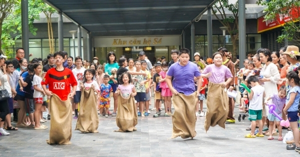 Photos - Hạnh phúc trẻ thơ tại những khu đô thị thuận ích