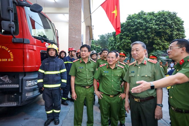 Lực lượng Cảnh sát PCCC &amp;amp; CNCH sẵn sàng chiến đấu vì sự an toàn của nhân dân