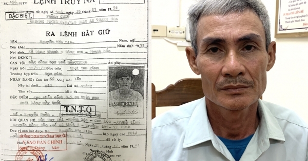 Bắt đối tượng truy nã sau 32 năm lẩn trốn