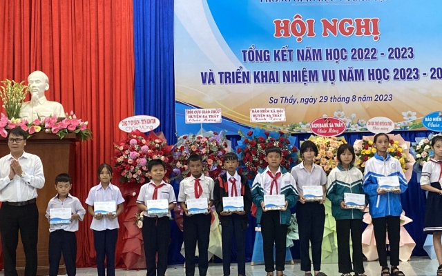 Kon Tum: Huyện Sa Thầy tổng kết năm học 2022-2023