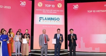 Flamingo Holdings được vinh danh tại “Thương hiệu mạnh Việt Nam 2023”