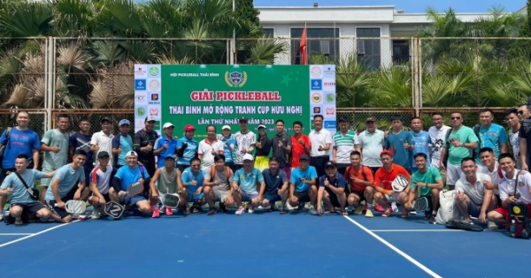 Giải Pickle Ball Thái Bình mở rộng 2023 được tổ chức chuyên nghiệp, thành công