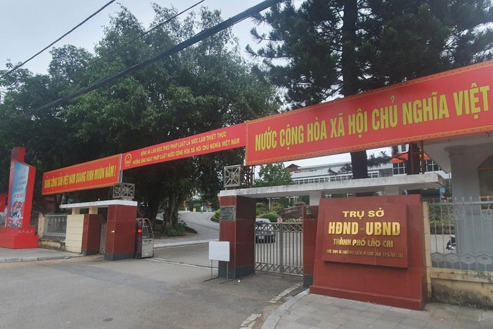 Trụ sở UBND TP L&agrave;o Cai