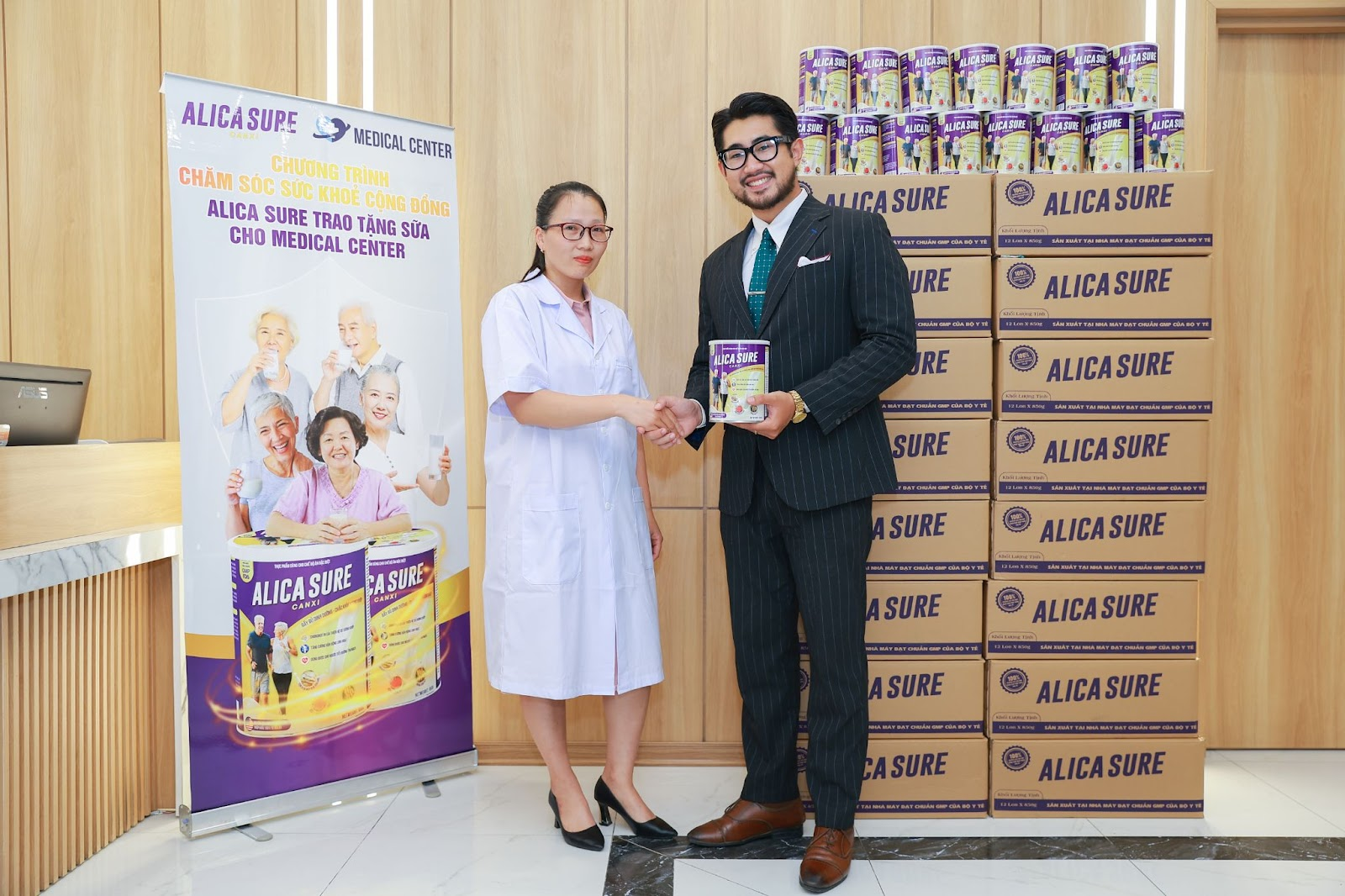 Alica Sure Canxi có mặt tại các trung tâm chăm sóc sức khỏe trên toàn quốc.