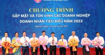 Nghệ An: Gặp mặt, tôn vinh các doanh nghiệp, doanh nhân tiêu biểu năm 2023